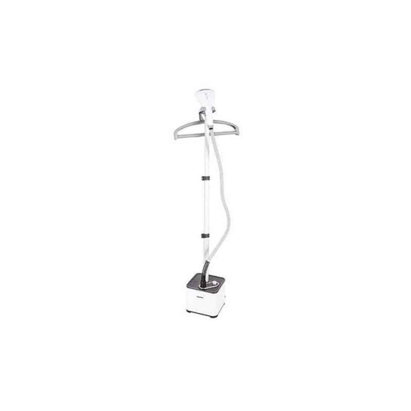 Geepas 1.3L 2000W Plastic White & Grey Thermostat Protection Garment Steamer, GGS25033