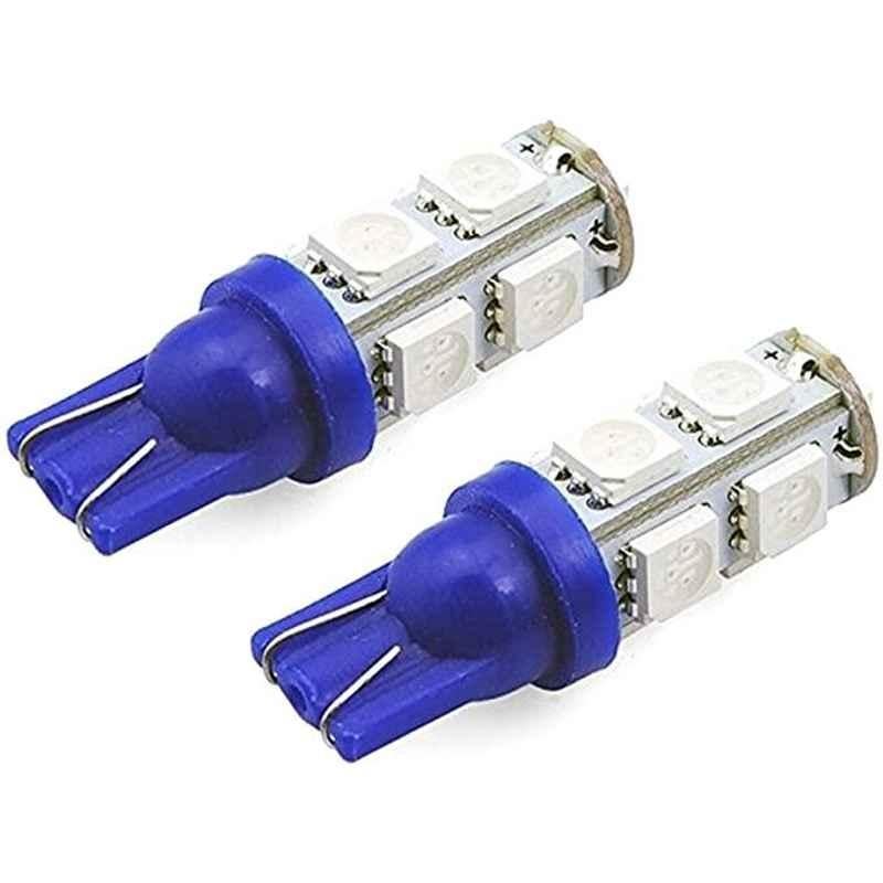 AOW 9 SMD (Blue) LED Parking Bulb Pilot Light/License Plate car Lights For Hyundai Accent (Pair/12V)