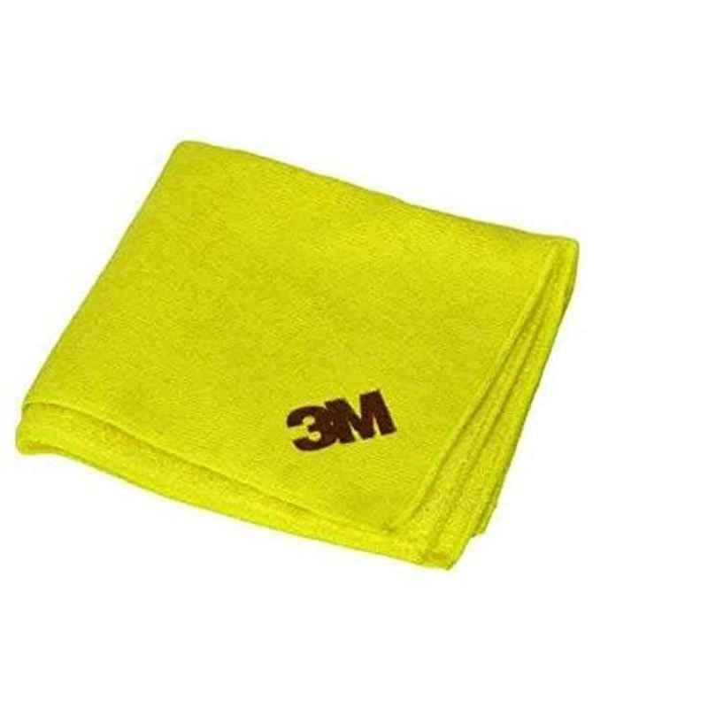 3M 12x14 Inch Yellow Car Care Cloth
