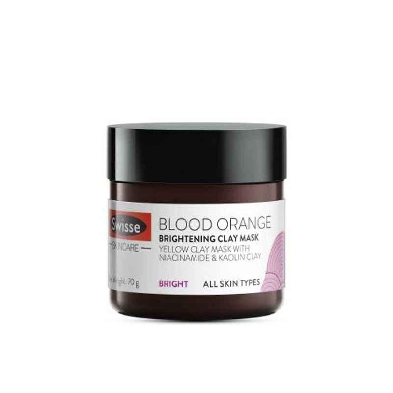 Swisse 70g Skincare Blood Orange Brightening Clay Mask, HHMCH9553940704