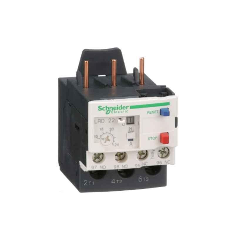 Schneider Electric 16-24A Over Load Relay, LRD22