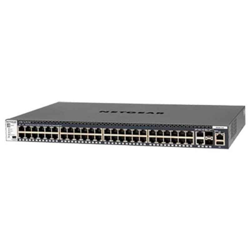 Netgear M4300 52G L3 48 Port Stackable Switch with 4 Dedicated 10G L3 Ports, GSM4352S