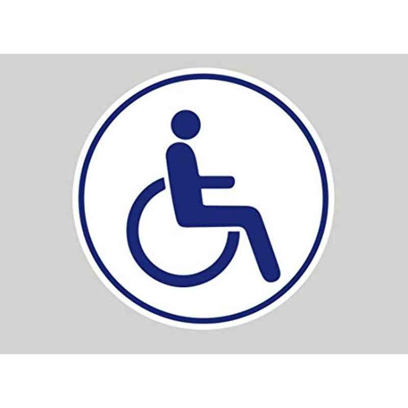 Rubik 13.5cm Handicap Disabled Car Sticker, RB-DDS-01-03