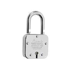 Smart Shophar 60mm Brass & Steel Link Attot Padlock, 65205-BLPL-60 (Pack of 4)