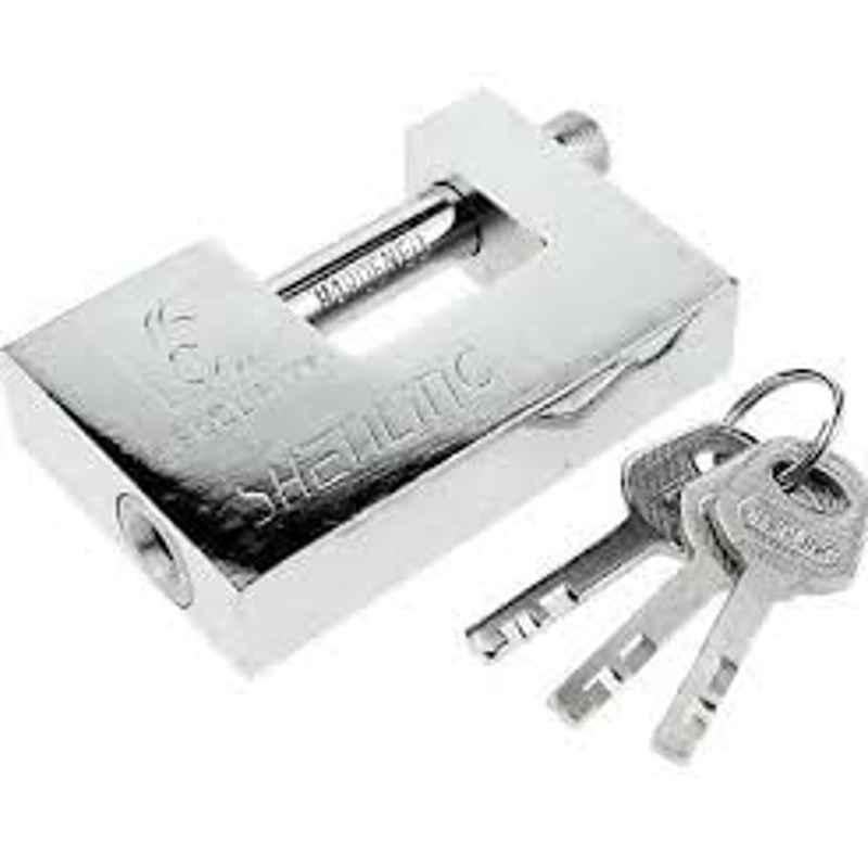Abbasali 70mm Alloy Steel Heavy Duty Padlock with 3 Keys