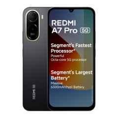 Redmi A7 Pro 5G 6.9 inch 6300mAh 4GB RAM/128GB Storage Black Smartphone