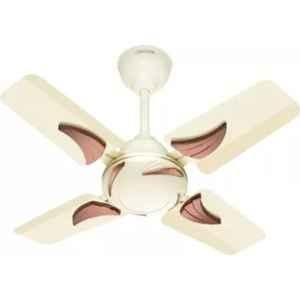 Gestor Glossy 50W Ivory Ultra High Speed 4 Blade Ceiling Fan, Sweep: 600 mm (Pack of 3)