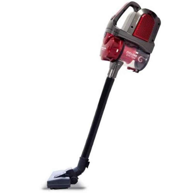 Inalsa Xander 650W Red & Grey Corded Vacuum Cleaner with HEPA Filtration System