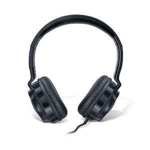 Fingers Superstar H6 Piano Black Wired Headphone with Built-In Mic