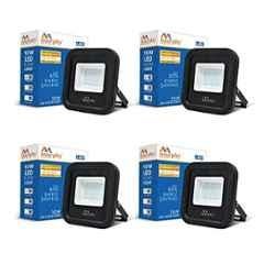 Murphy 10W 6500K Cool White Aluminium LED Flood Light for Outdoor (Pack of 4)