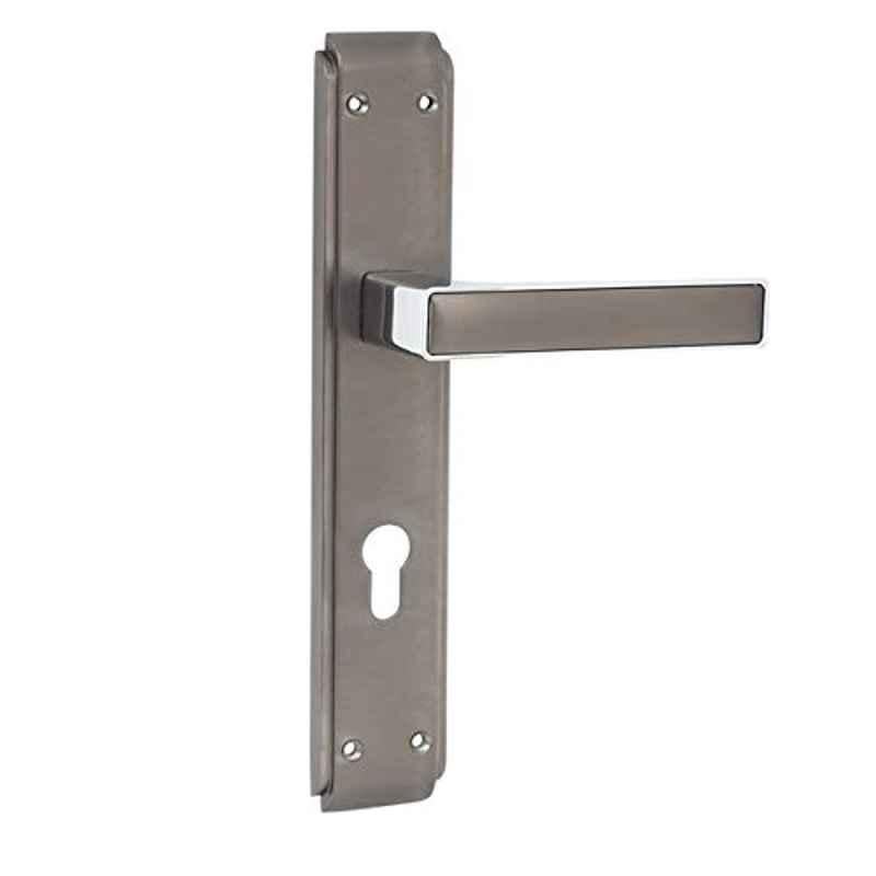 Robustline 25x7x5cm Zinc Blackish Silver Door Handle