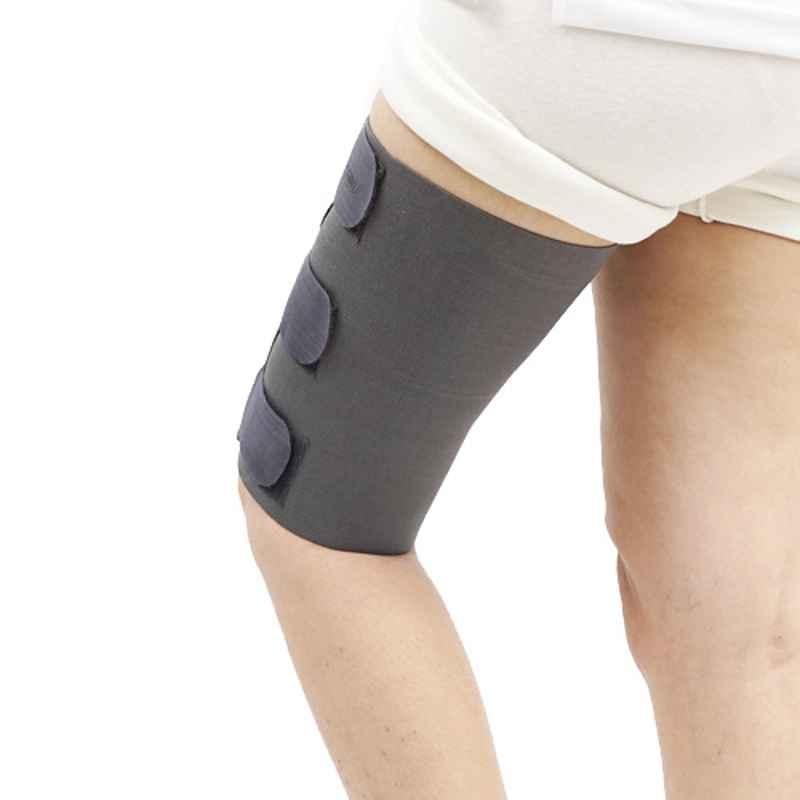P+caRe Grey Thigh Sleeve, Size: M