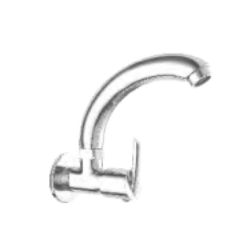 Somany Cella Brass Chrome Finish Sink Tap with Swinging Spout, 272211150131