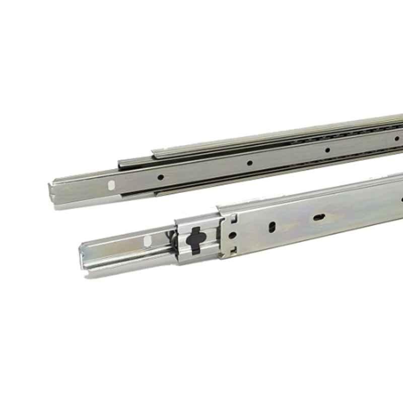 Ebco 900mm Stainless Steel Sleek Telescopic Drawer Slides, STDS90-L-35 (Pack of 2)