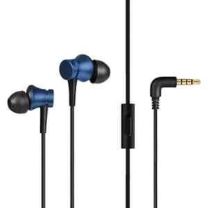 Xiaomi Wired Blue In Ear Earphone with Mic, Ultra Deep Bass & Metal Sound Chamber, ZBW4476IN