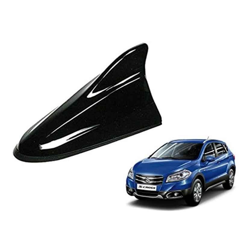 Kozdiko Black Shark Fin Signal Receiver Car Antenna for Maruti S Cross, koz_32416