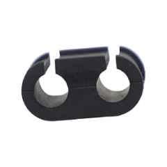 Taylor Rubber Black Rubber Open Slot Grommet Part for Electric Vehicle & Electronics, EVE-123 (Pack of 1000)