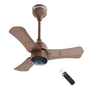 Atomberg Renesa+ 28W Earth Brown 5 Star 3 Blade BLDC Motor Ceiling Fan with Remote, Sweep: 600 mm