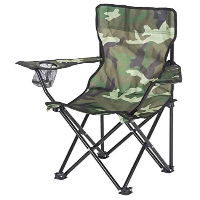 Rubik 104.33kg Iron Camouflage Folding Beach Chair