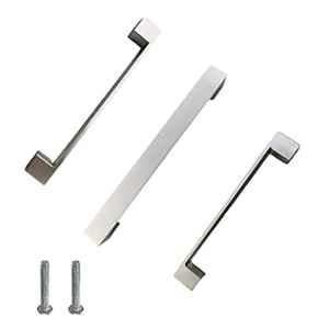 Atom PHS04 10 inch Silver Satin Finish Stainless Steel Pull Handle