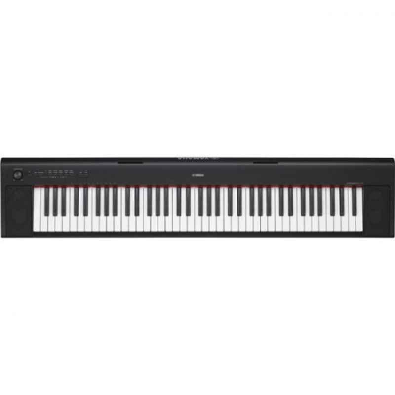 Yamaha 61 Key Portable Piano Keyboard, YAMAHA-NP12BLK