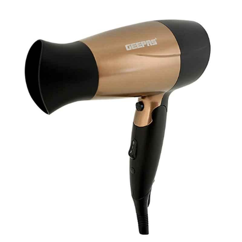 Geepas 1600W Mini Hair Dryer with Foldable Handle, GH8642