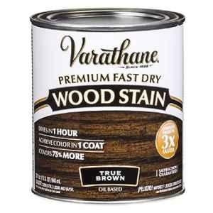 Rust-Oleum Varathane 333661 946ml True Brown Oil Based Premium Fast Dry Wood Stain