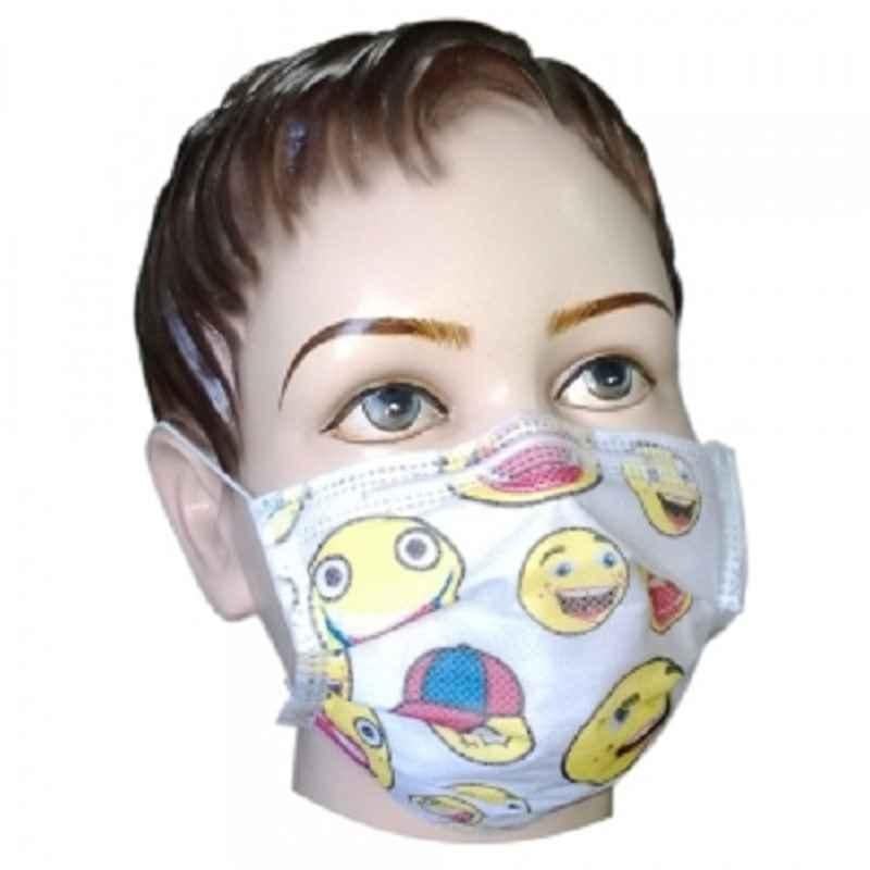 Medisafe Global 3 Ply Kids Face Mask with Meltblown Filter, MEDS3PLY-Kids (Pack of 100)