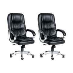 Sunview Carry High Back Black Executive Office Chair (Pack of 2)