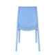 Supreme Lumina Premium Plastic Soft Blue Chair without arm (Pack of 2)