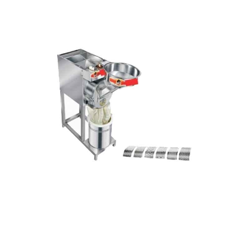 Rawat Impex 3HP Stainless Steel Two in One Flour Mill