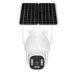 Cybernautt X5J 5MP Full HD PT 4G Solar Sim Camera with Motion Detect, Colour Night Vision, Human Detect, IP66, 2 Way Audio & Support SD Upto 128GB