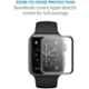 AT&T Black 3D Tempered Glass Screen Protector for Apple Watch, AWTG-42