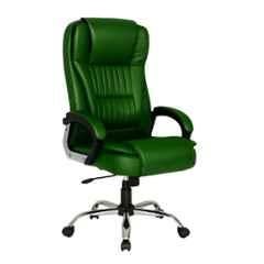 Newturn Dragon Leather Green High Back Ergonomic Revolving Chair
