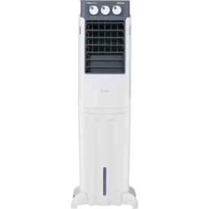 Voltas 45 Litre White & Black Tower Air Cooler, Slim 45