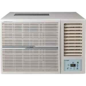 LLOYD 1 Ton 2 Star White Fixed Speed Window AC with Silver Deco Strip & Dust Filter Copper Condenser, GLW12C2YWSEW