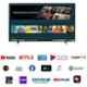 Samsung QA55Q60AAKLXL 55 inch 4K Ultra HD Black Smart QLED TV