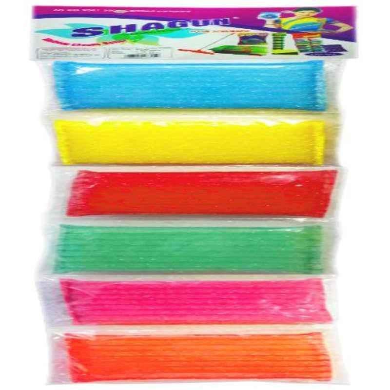 Shagun 6 Pcs 5.5x3.5 inch Polyester Premium Line Dish Cleaning Cloth Pad Set