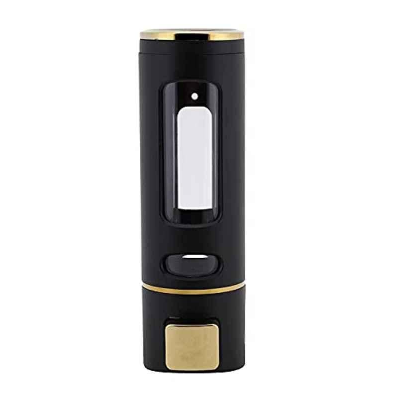 Zesta 400ml ABS Black & Gold Wall Mounted Liquid Soap Dispenser