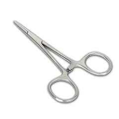 Forgesy GSS22 5 inch Stainless Steel Silver Straight Mosquito Forceps