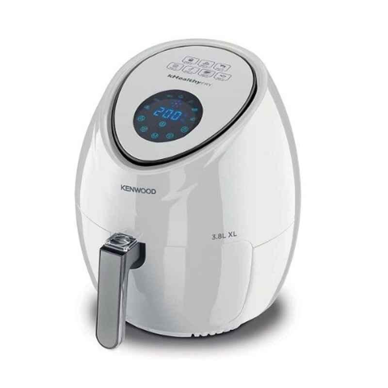 Kenwood 1500W 3.8 Liter White Touch Screen Air Fryer, HFP30000WH