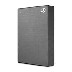Seagate One Touch 2TB Space Grey Hard Disk Drive with Password Protection & 3 Years Data Recovery Services, STKY2000404