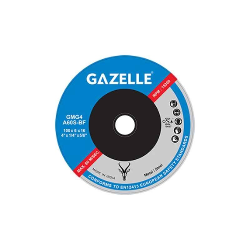 Gazelle 4 inch Metal Grinding Disc, GMG4-RAP
