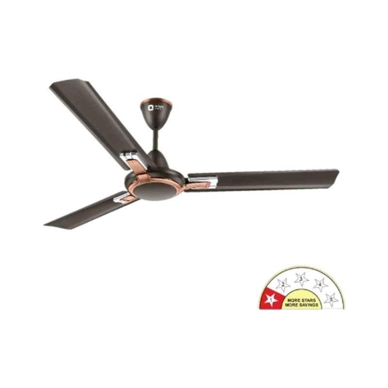 Orient Ujala Prime 52W 350rpm Smoke Brown BEE 1 Star Energy Saving Ceiling Fan with Superior Air Flow & 5 Years Warranty, Sweep: 1200 mm