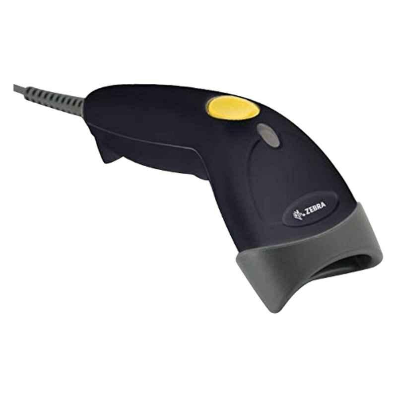 Zebra LI1203 1D Handheld Barcode Scanner Wired USB Optical Laser Black Imager Corded Reader, LS1203-7AZU0100ZY