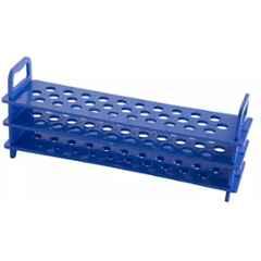 Abdos Polypropylene Reinforced 31 Places Blue Test Tube Rack, P20702 B