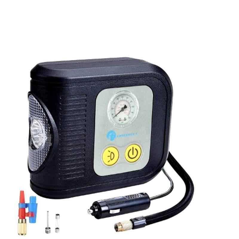 TIREWELL TW-1666 Tyre Inflator AC 220V / DC 12V Digital Air Pump Compressor  Portable Heavy Duty Tyre Inflation with Auto Shut Off & LED Light for Car