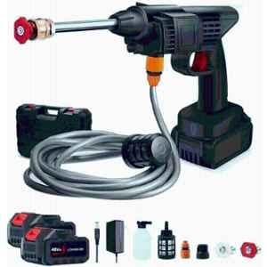 Enetly 1500W 120bar Plastic Black Cordless High Pressure Car Washer with Accessories