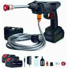 Enetly 1500W 120bar Plastic Black Cordless High Pressure Car Washer with Accessories