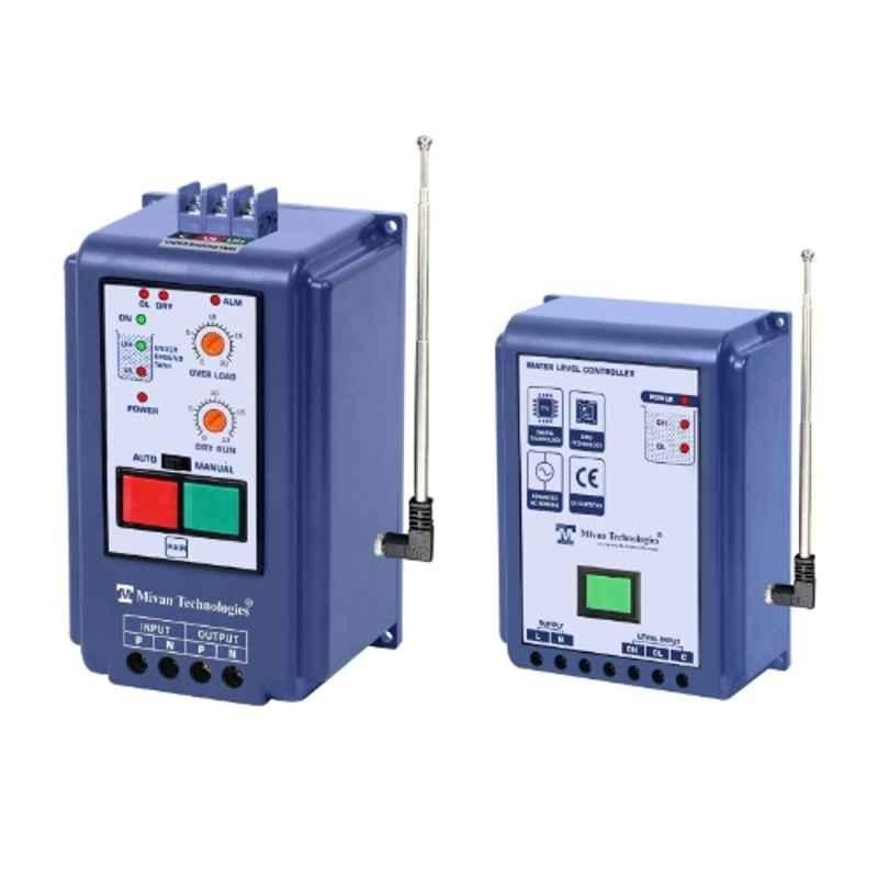 Mivan Technologies WLLC 1 230VAC Single Phase Automatic Water Level Controller with 6 Sensors & Water Level Indication